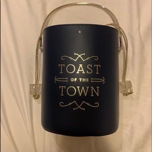 Kate Spade Champagne bucket bag